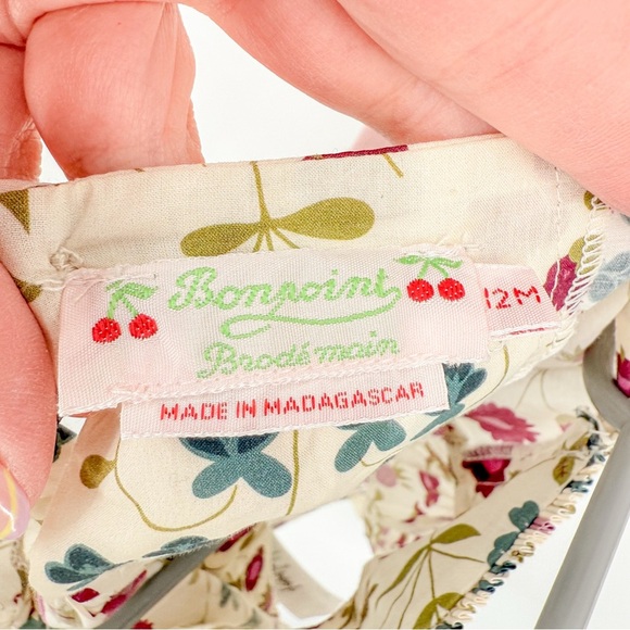 Bonpoint Floral Kids Dress - Multicolor - Picture 5 of 5